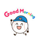ロサンゼルスで野球応援スタンプ英語版（個別スタンプ：1）