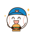 ロサンゼルスで野球応援スタンプ英語版（個別スタンプ：19）