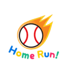 ロサンゼルスで野球応援スタンプ英語版（個別スタンプ：34）