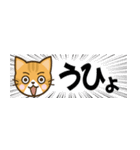 日常で使えるスタンプ☆by幸せ黄トラ猫（個別スタンプ：18）