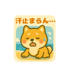夏バテあるある〜芝犬の夏のぼやき〜（個別スタンプ：5）