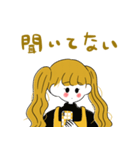 イエロー人格スタンプパック（個別スタンプ：5）