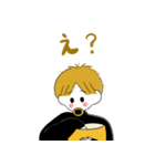 イエロー人格スタンプパック（個別スタンプ：16）