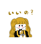 イエロー人格スタンプパック（個別スタンプ：19）
