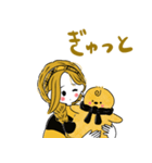 イエロー人格スタンプパック（個別スタンプ：20）