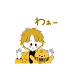 イエロー人格スタンプパック（個別スタンプ：21）