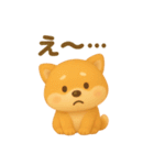 もちもち柴犬【毎日使える3Dスタンプ】（個別スタンプ：25）