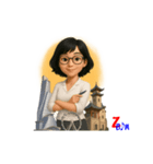 BIMガール Xiaozhu Part-3（個別スタンプ：1）
