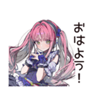 推し事女子のイベント報告（個別スタンプ：3）