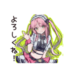 推し事女子のイベント報告（個別スタンプ：8）