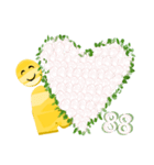 あなたにバラを送ります（個別スタンプ：22）