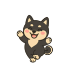 ゆる黒柴【文字なし】日常編（個別スタンプ：2）