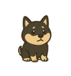 ゆる黒柴【文字なし】日常編（個別スタンプ：8）