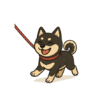 ゆる黒柴【文字なし】日常編（個別スタンプ：11）