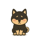ゆる黒柴【文字なし】日常編（個別スタンプ：19）