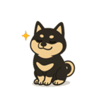 ゆる黒柴【文字なし】日常編（個別スタンプ：24）