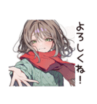 ポンコツ系女子の天然ボケ（個別スタンプ：8）