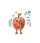 mottoの羊毛フェルトおにぎり♡敬語（個別スタンプ：7）