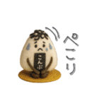 mottoの羊毛フェルトおにぎり♡敬語（個別スタンプ：8）