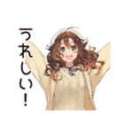 オーガニックな健康マニア女子（個別スタンプ：35）