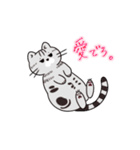 アメショのちろちゃんとお友達（個別スタンプ：12）