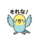 セキセイインコのしゅわちゃん（個別スタンプ：14）