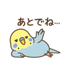セキセイインコのしゅわちゃん（個別スタンプ：16）