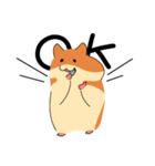 ゆるいはむちゃんスタンプ（個別スタンプ：1）