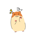 ゆるいはむちゃんスタンプ（個別スタンプ：20）
