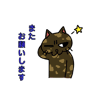 ビジネスに使えるかもしれない猫（個別スタンプ：21）