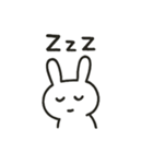 ゆるかわ棒うさぎスタンプ（個別スタンプ：11）