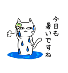 素直になれない不器用な猫様19 初夏から夏（個別スタンプ：2）