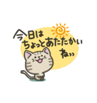 キジトラねこの【冬】スタンプ（個別スタンプ：20）
