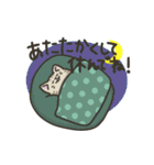 キジトラねこの【冬】スタンプ（個別スタンプ：21）