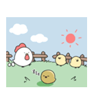一匹狼のヒヨコ2（個別スタンプ：6）