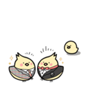 一匹狼のヒヨコ2（個別スタンプ：15）