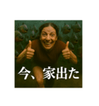 平凡主婦ベッキー×獰猛な動物（個別スタンプ：6）