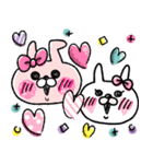 うさりかちゃん*1【毎日使える連絡+α*♥】（個別スタンプ：5）
