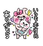 うさりかちゃん*1【毎日使える連絡+α*♥】（個別スタンプ：13）