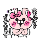 うさりかちゃん*1【毎日使える連絡+α*♥】（個別スタンプ：14）