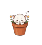 猫みたいにゆるゆる気分（個別スタンプ：8）