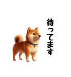 柴犬に愛情を詰め込んで！（個別スタンプ：12）