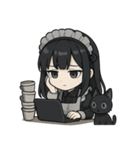 メイドITエンジニアと猫のデバッグ日常（個別スタンプ：3）