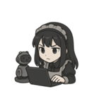 メイドITエンジニアと猫のデバッグ日常（個別スタンプ：13）