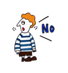 パーマボーダーズ【英語・日常会話】（個別スタンプ：8）