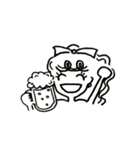 あの頃の女の子 スタンプ文字なし（個別スタンプ：5）