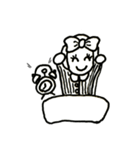 あの頃の女の子 スタンプ文字なし（個別スタンプ：9）