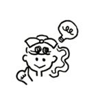 あの頃の女の子 スタンプ文字なし（個別スタンプ：15）