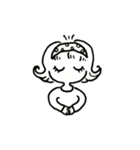 あの頃の女の子 スタンプ文字なし（個別スタンプ：22）