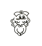 あの頃の女の子 スタンプ文字なし（個別スタンプ：24）